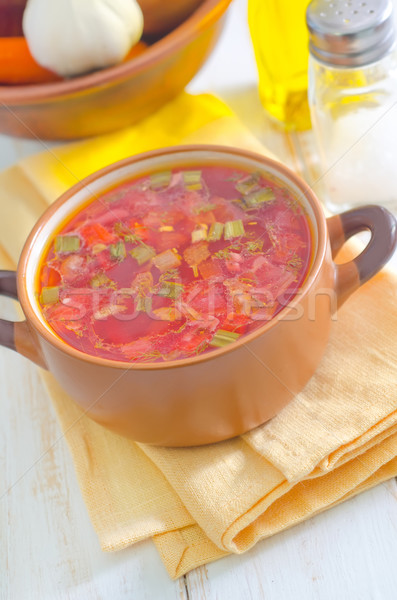 fresh soup Stock photo © tycoon