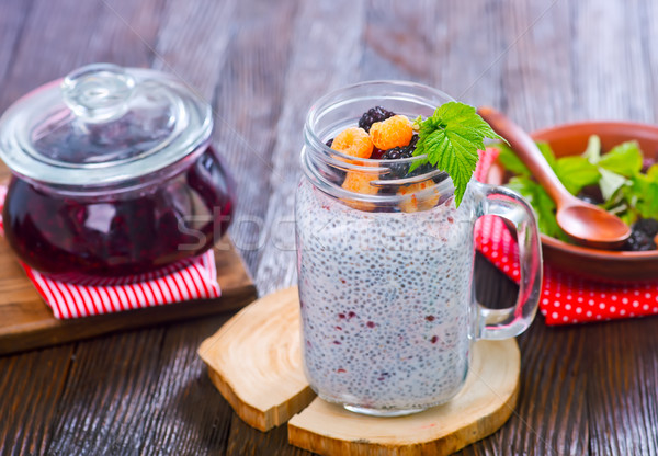 chia pudding Stock photo © tycoon