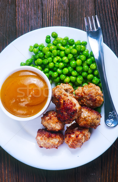 Stock photo: meat balls