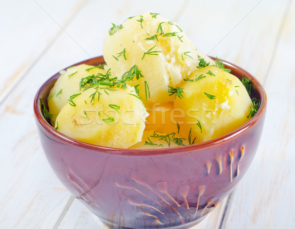 boiled potato Stock photo © tycoon