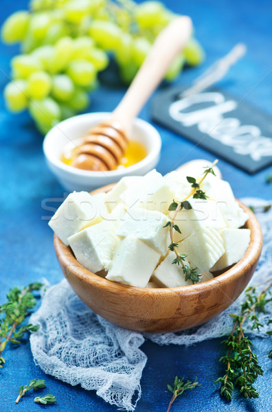 cheese with grape Stock photo © tycoon