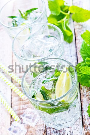 [[stock_photo]]: Bouleau · arbre · jus · verre · stock · photo