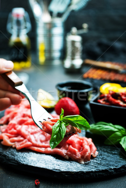 prosciutto  Stock photo © tycoon