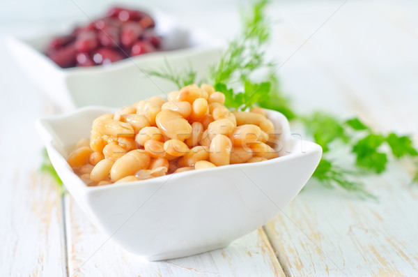 white bean Stock photo © tycoon