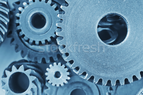 nuts,gears and bolts Stock photo © tycoon