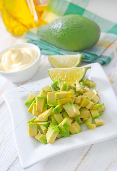 Stock photo: salad with avocado