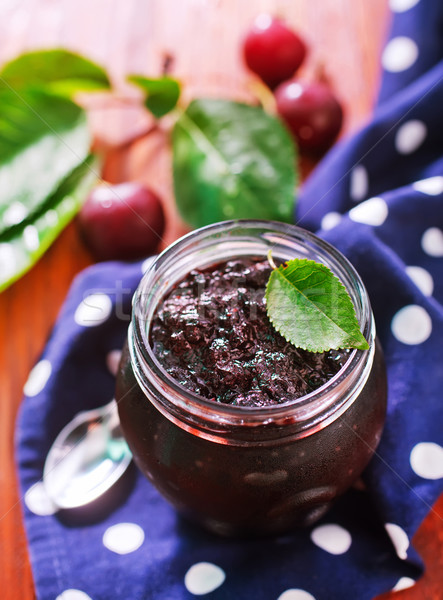 cherry jam Stock photo © tycoon
