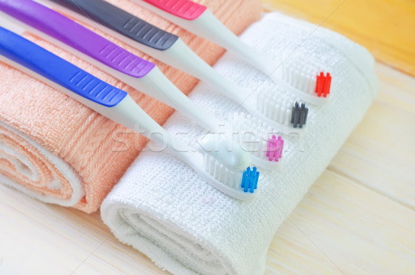 toothbrush Stock photo © tycoon