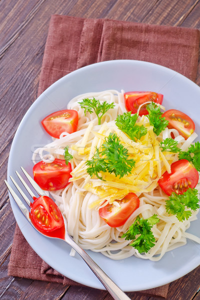 Foto d'archivio: Pasta · formaggio · pomodoro · alimentare · salute · piatto