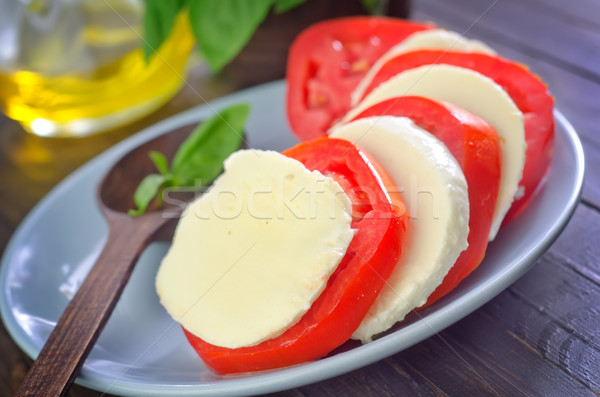 Stock photo: caprese