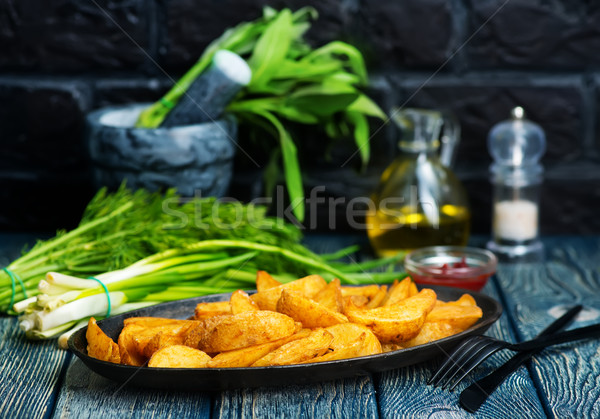 baked potato Stock photo © tycoon