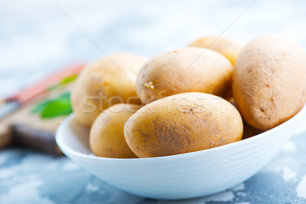 raw potato Stock photo © tycoon