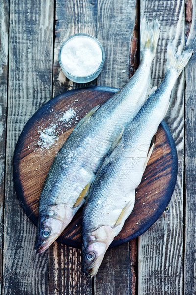 raw fish Stock photo © tycoon