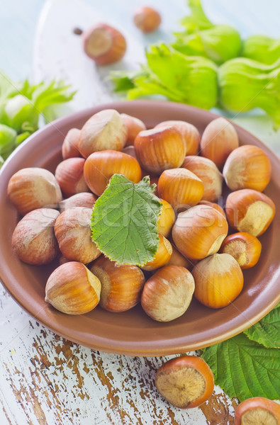 hazelnuts Stock photo © tycoon