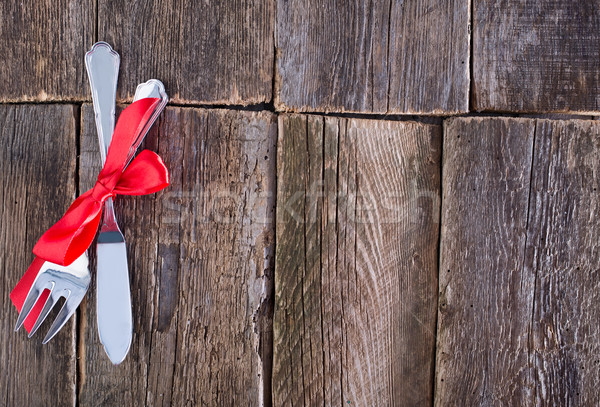 fork and knife Stock photo © tycoon