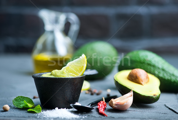 avocado sauce Stock photo © tycoon