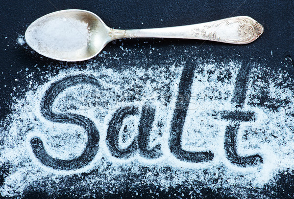 Stock photo: sea salt