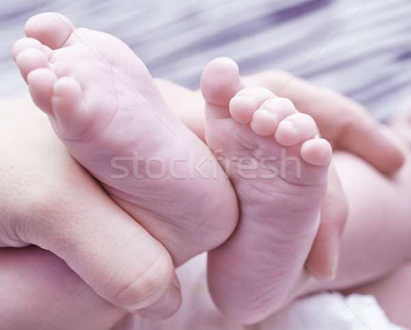 ребенка ногу любви природы ребенка фон Сток-фото © tycoon