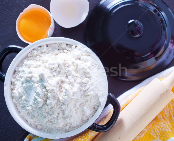 ingredients for dough Stock photo © tycoon