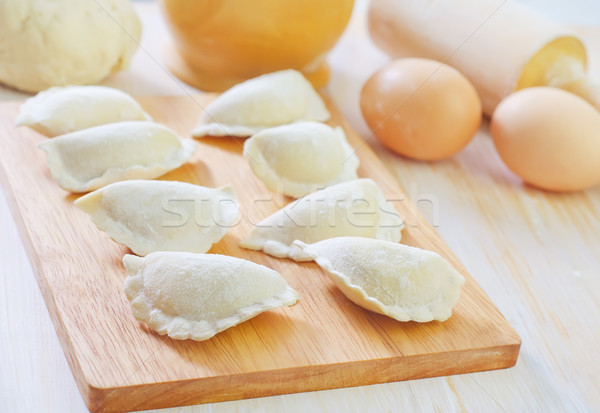raw dumpling Stock photo © tycoon