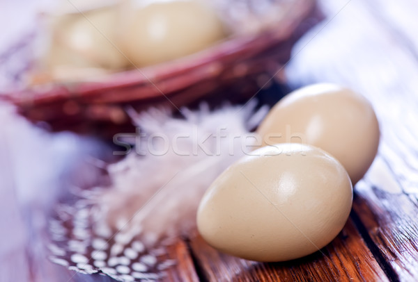 Eggs pheasant Stock photo © tycoon