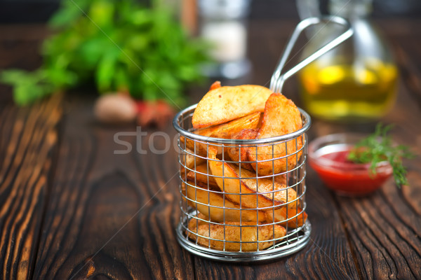 fried potato Stock photo © tycoon