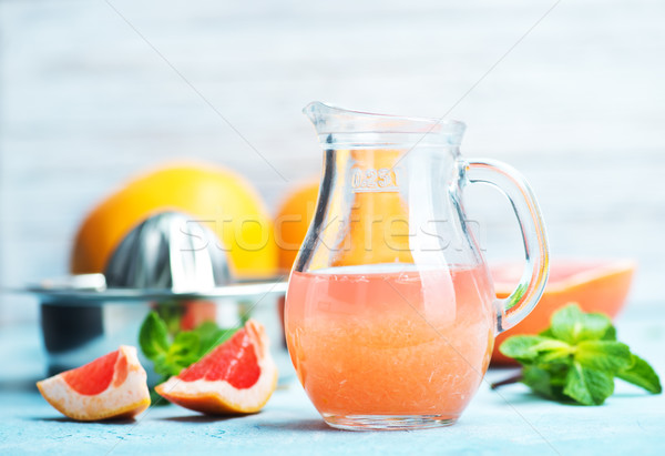 商業照片: 柚子 · 果汁 · 新鮮 ·表· 水果 · 健康 / juice and