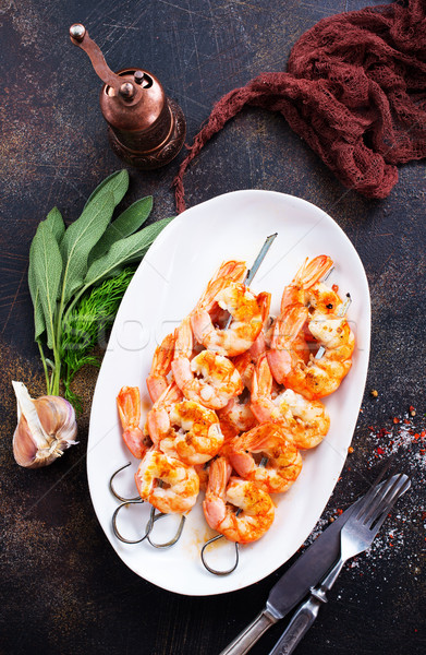 fried shrimps  Stock photo © tycoon