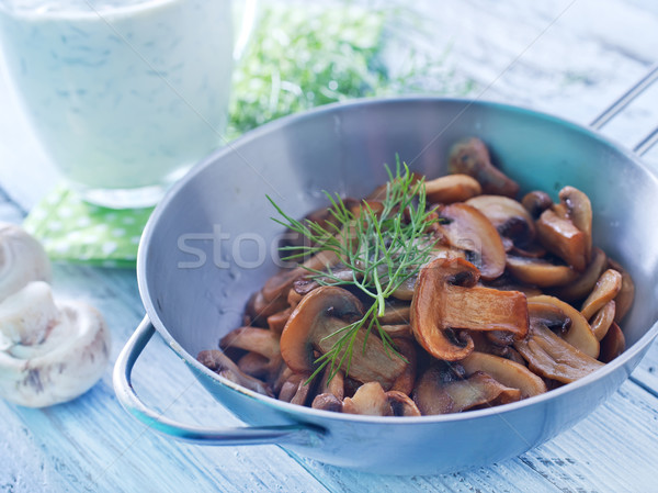 fried mushroom Stock photo © tycoon