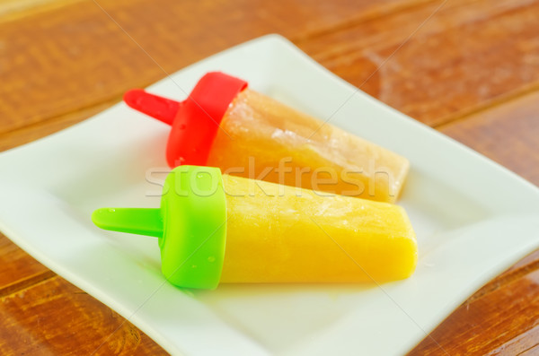 ice cream pops Stock photo © tycoon