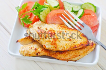 fried meat Stock photo © tycoon