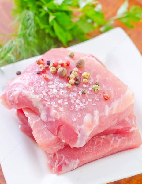 raw meat Stock photo © tycoon