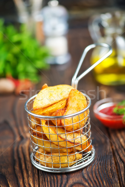 fried potato Stock photo © tycoon