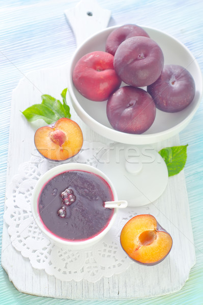 plum jam Stock photo © tycoon