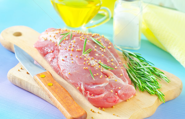 raw meat Stock photo © tycoon