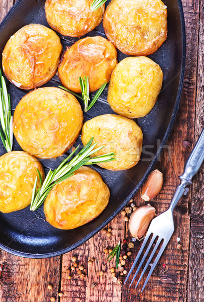 baked potato Stock photo © tycoon