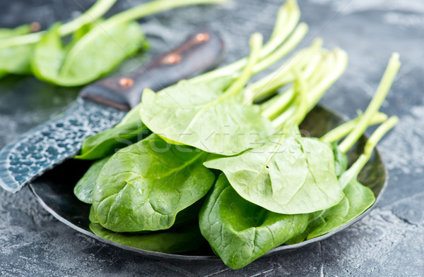 fresh spinach Stock photo © tycoon