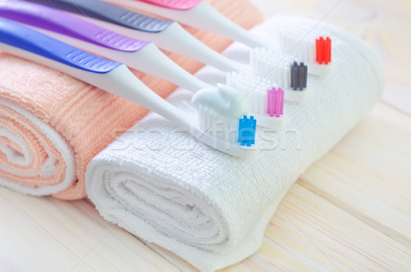 toothbrush Stock photo © tycoon