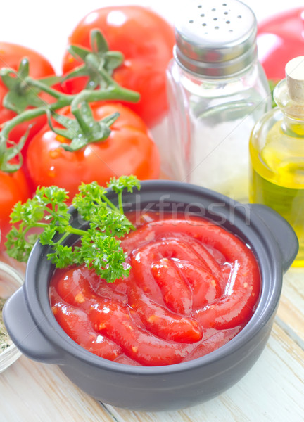 tomato sauce Stock photo © tycoon