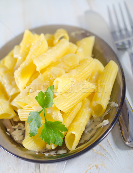 Parmezaan voedsel kaas vork koken diner Stockfoto © tycoon