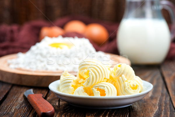 flour,milk, butter and eggs Stock photo © tycoon