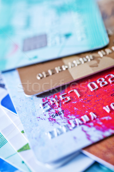credit cards Stock photo © tycoon