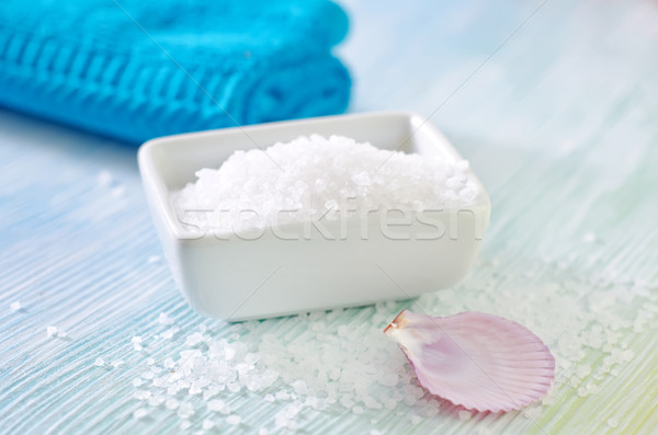 sea salt and shells Stock photo © tycoon