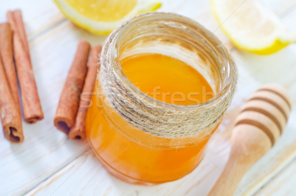 honey,cinnamon,and lemon Stock photo © tycoon