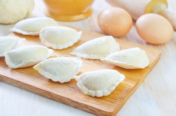 raw dumpling Stock photo © tycoon