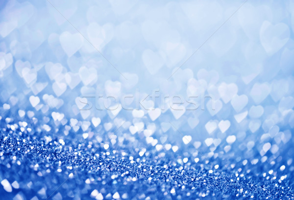 Stock photo: heart bokeh