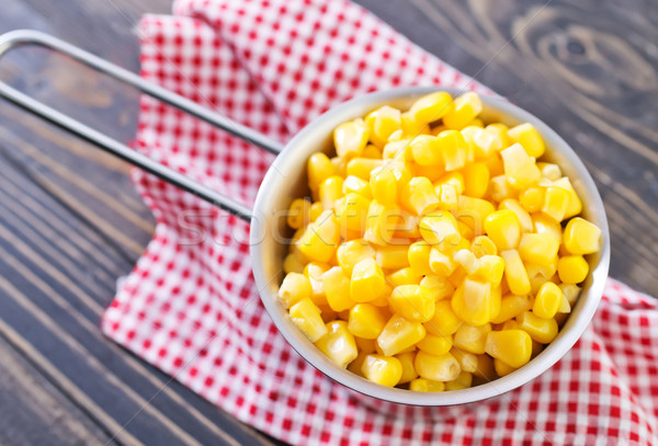 Kukurydza charakter kukurydza jesienią roślin jedzenie Zdjęcia stock © tycoon