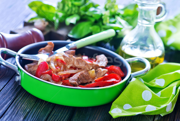 fried meat Stock photo © tycoon