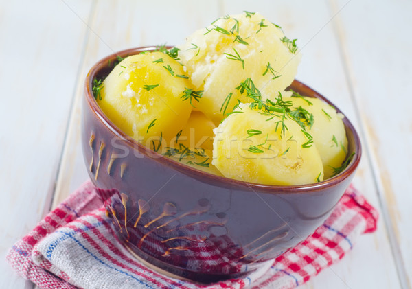 boiled potato Stock photo © tycoon