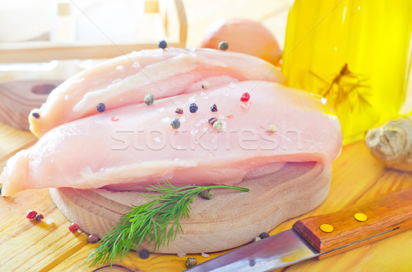 chicken fillet Stock photo © tycoon